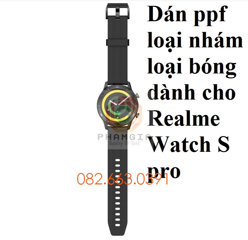 [Mua 1 tặng 1]Dán PPF Realme Watch S pro loại nhám, bóng siêu bền