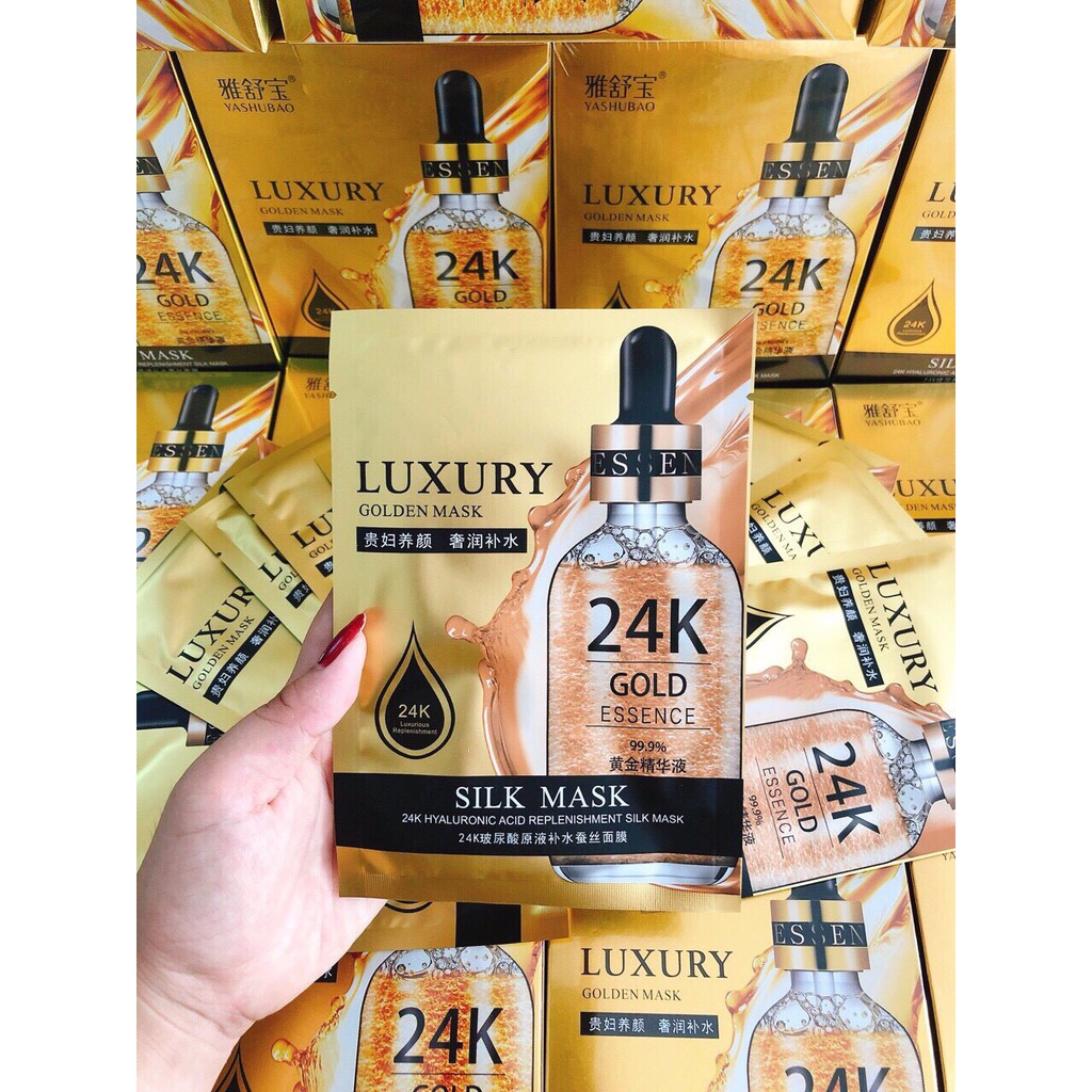 Mặt nạ vàng 24K Goldzan ( 10 miếng )