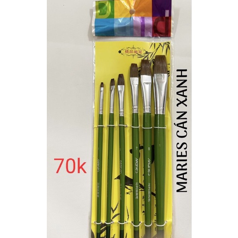 Cọ vẽ acrylic các loại