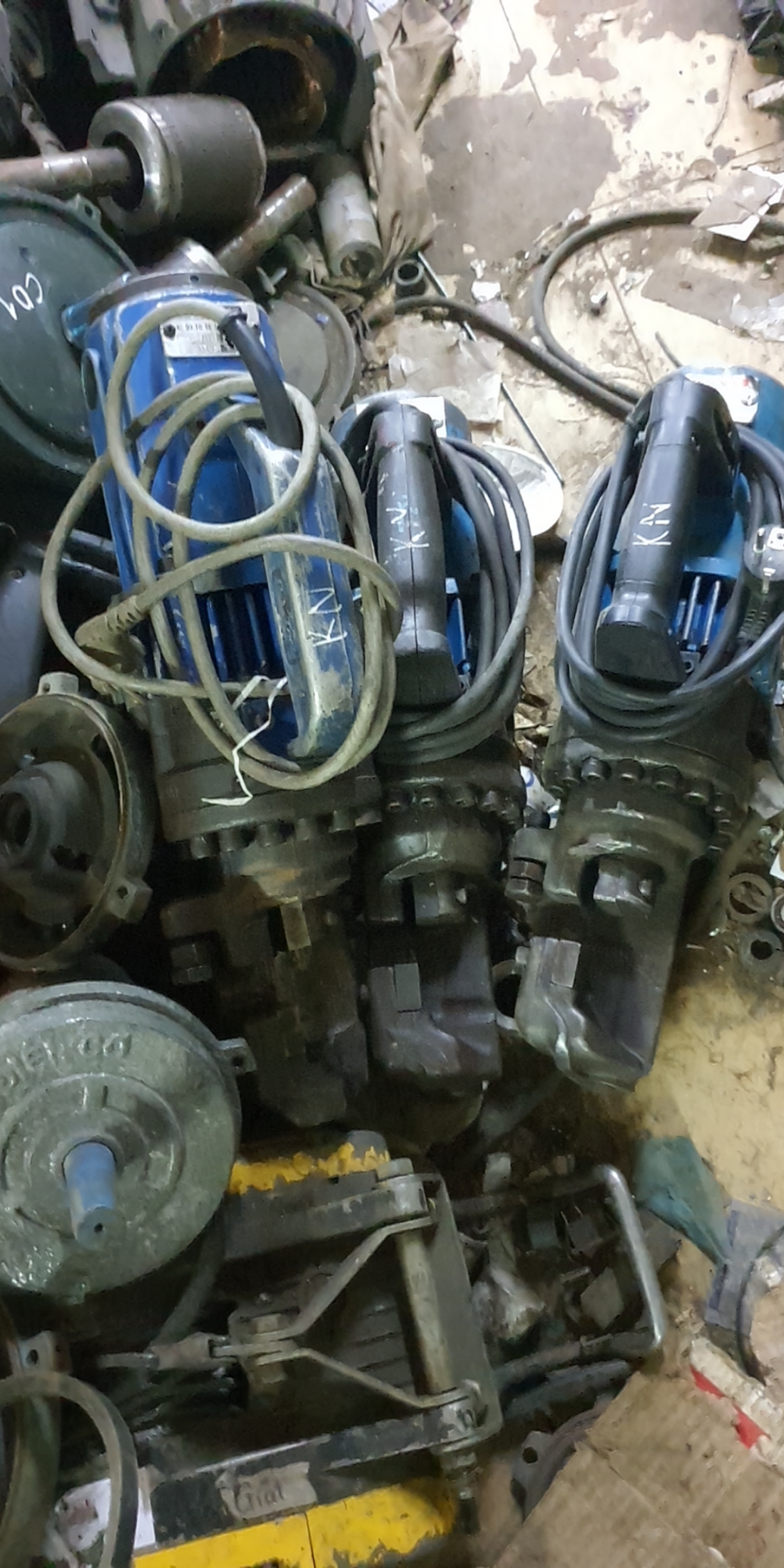 Máy Cắt Sắt Thủy Lực Cầm Tay Phi 25 Hàn Quốc ( cũ)
