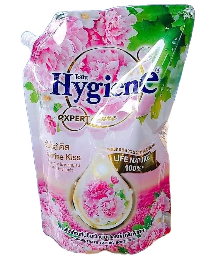 [HCM] NƯỚC XẢ VẢI ĐẬM ĐẶC HYGIENE 1300ML [MÀU HỒNG NHẠT] Thái Lan