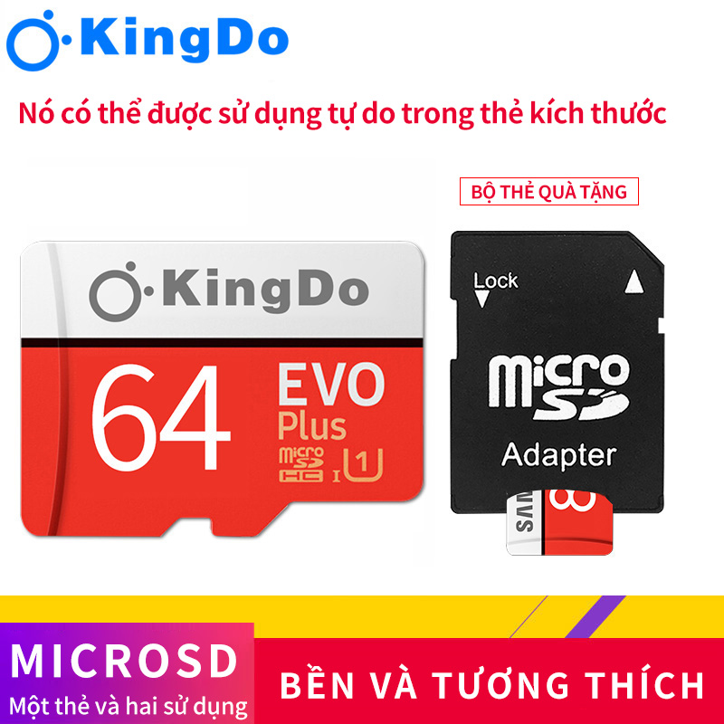 EVO PLUS 64GB Memory Micro SD Card XC Class 10 64G + Reader