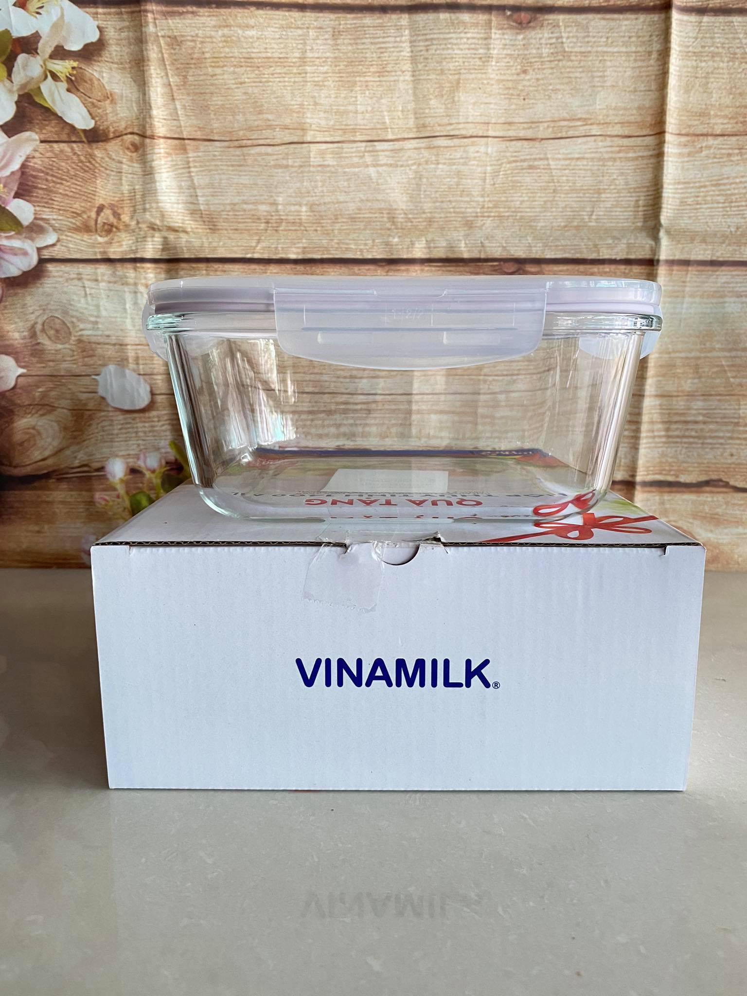 [Hàng Chính Hãng] Hộp thủy tinh chịu nhiệt Lock&Lock 1400ml