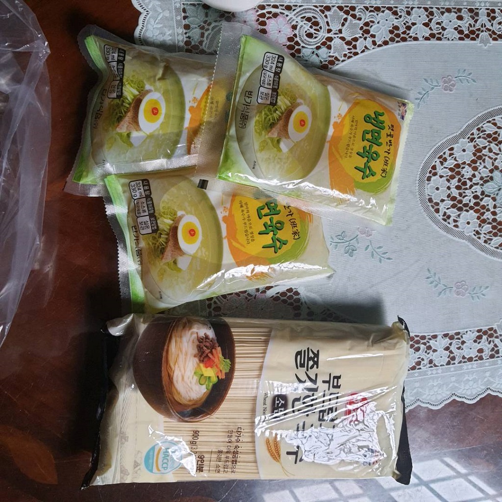 Mì lúa mạch hàn quốc sợi dai sajo 900g