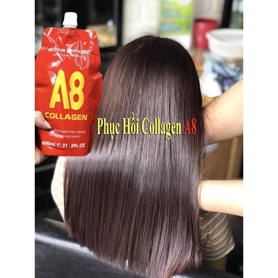 Ủ xã Hấp dầu Collagen A8 chính hãng 600ml