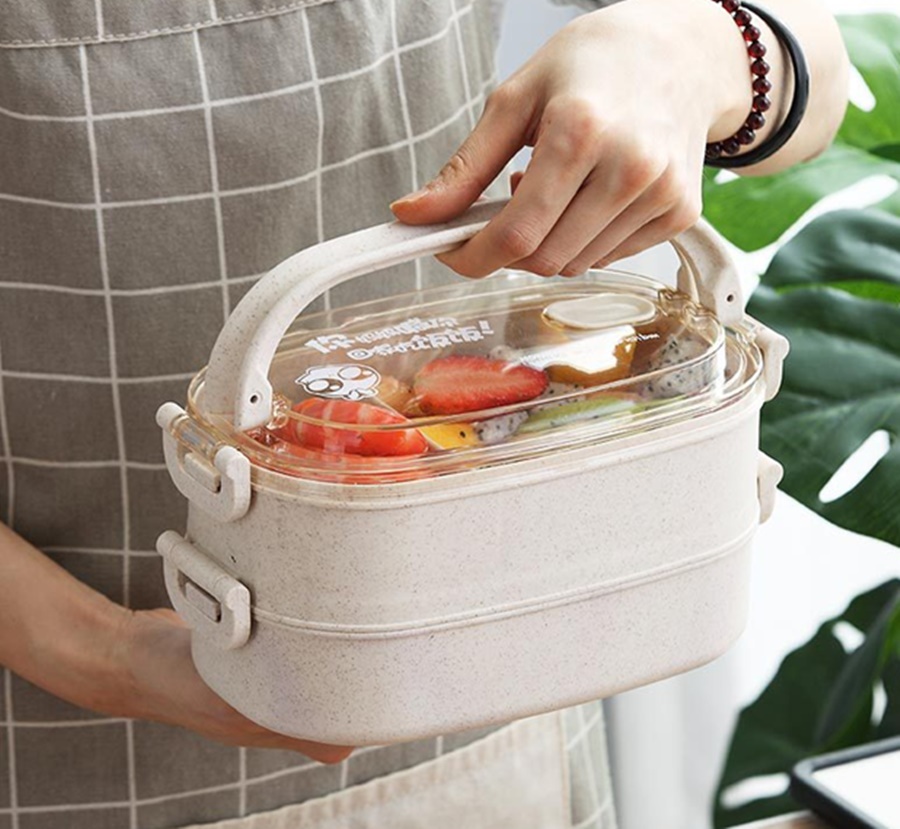 Cà mèn đựng thức ăn hai ngăn