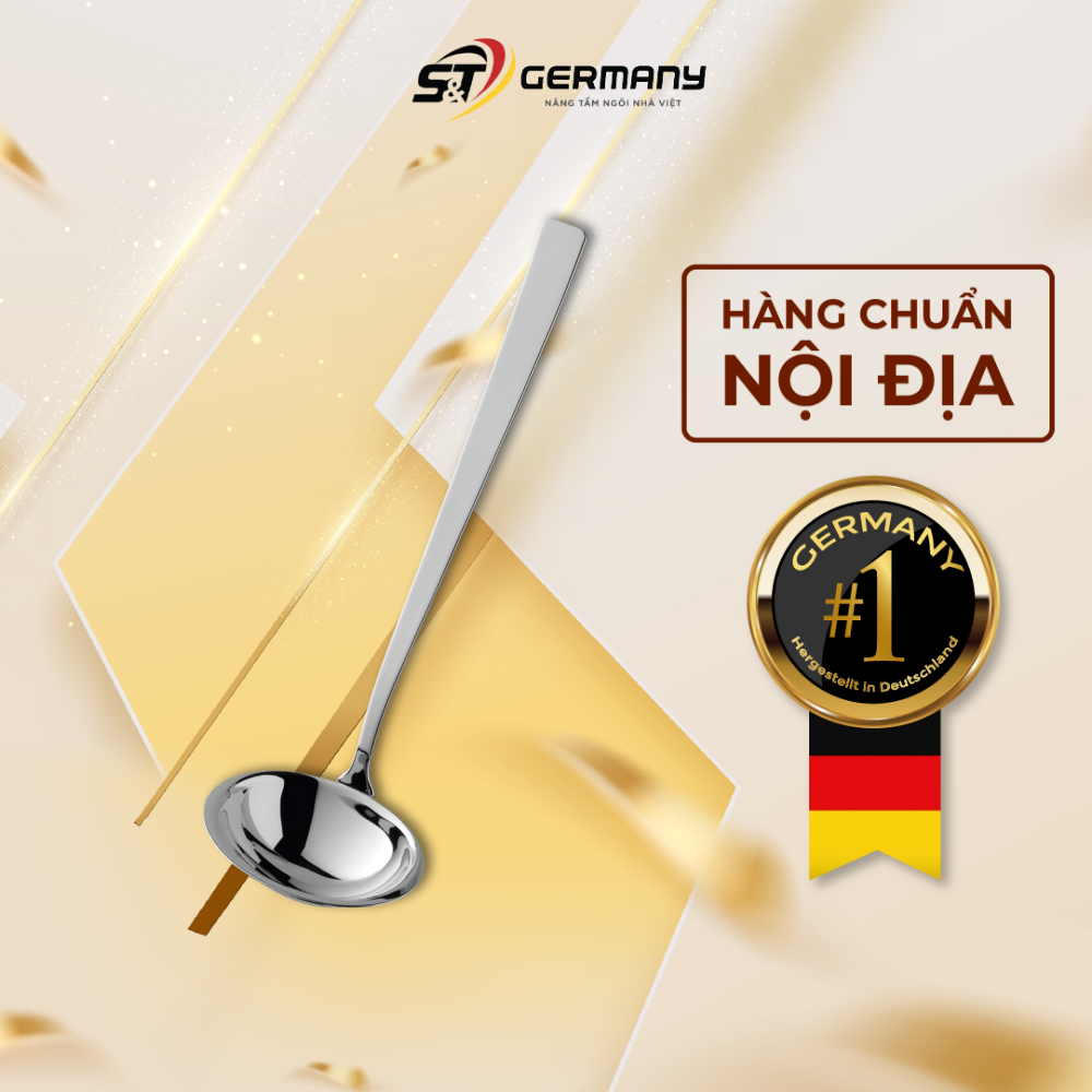 Muỗng múc canh ZWILLING Bela 30cm nội địa Đức Muôi múc canh chất liệu thép không gỉ cao cấp GermanySnT 110045