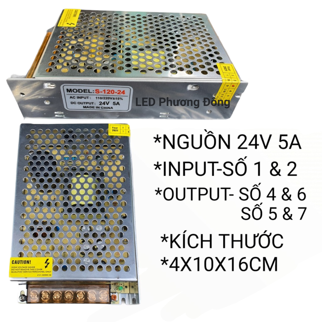 Nguồn Tổ ong 24V - 5A / 10A / 15A / 20A / 30A