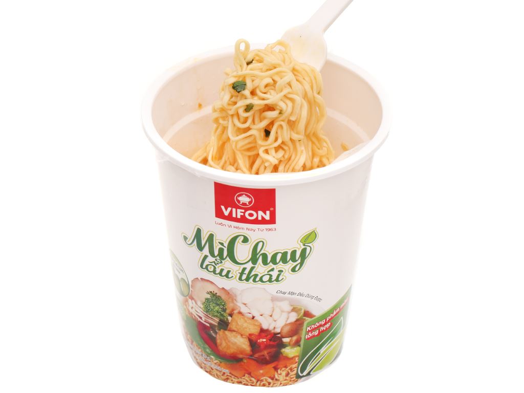 Thùng 24 ly Mì chay Lẩu Thái Vifon