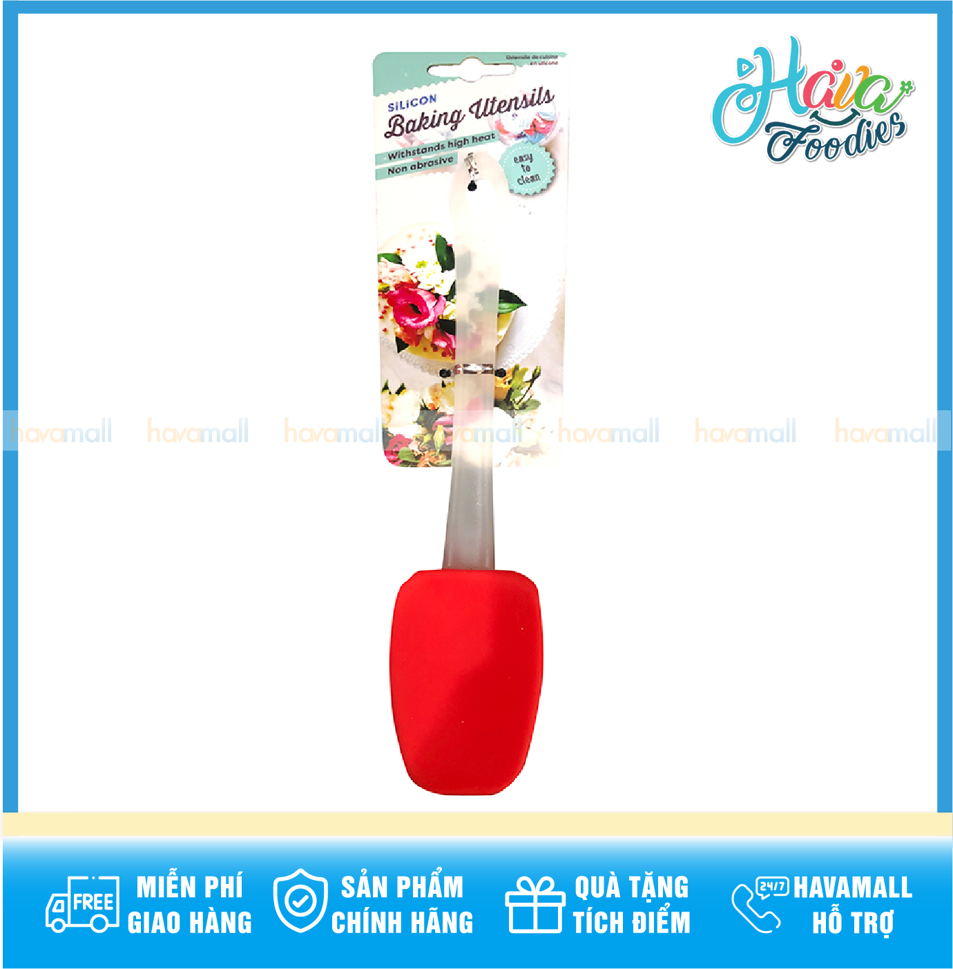 [HCM] 3 Dụng Cụ Nướng Bánh Bằng Silicon Uncle Bills