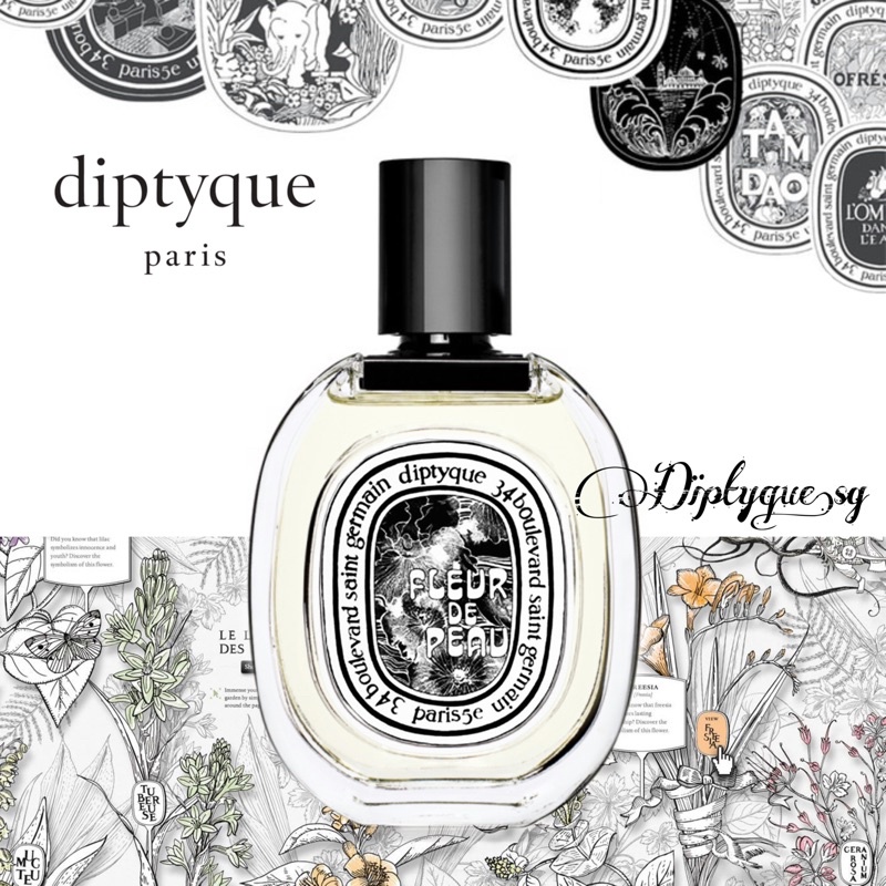 Nước hoa dùng thử Diptyque Fleur de Peau EDP Test 5ml/10ml/20ml