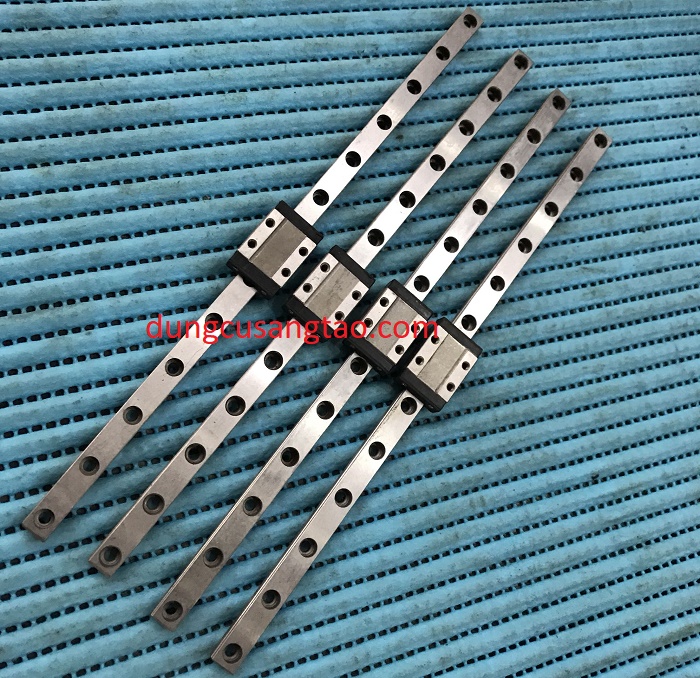 Thanh trượt vuông mini STE9C (trượt vuông rộng 9mm x dài 275mm)