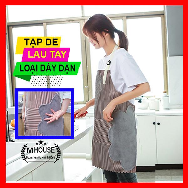Aprons, Hand Wipe Apron, Oil-Proof Kitchen Aprons, Household Women Adult Cooking Aprons