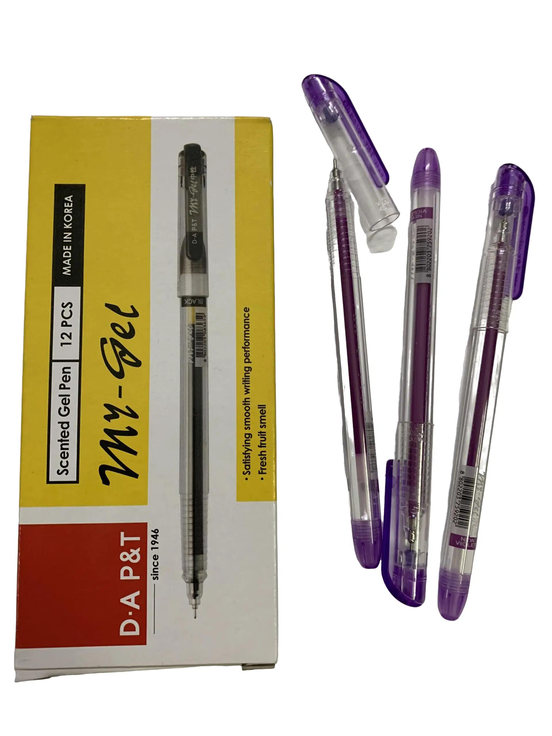 Combo 4 cây bút gel tím DongA Hàn Quốc My-gel