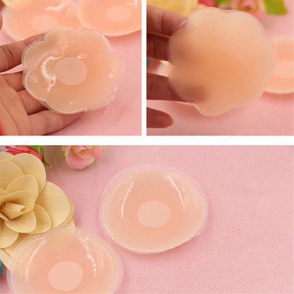 Hộp 5 đôi (10 miếng) dán ti Silicon dán nhũ hoa