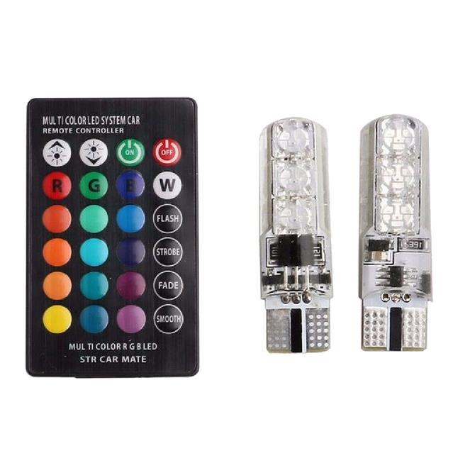 BỘ 2 ĐÈN LED DEMI 16 MÀU CÓ REMOTE