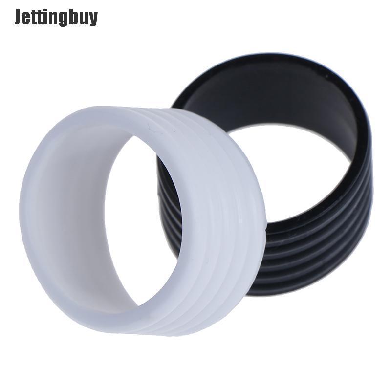 Jettingbuy 4 Cái Kẹp Vòng Cao Su Cho Vợt Tennis Vòng Cao Su Tay Cầm Co Giãn Co Giãn