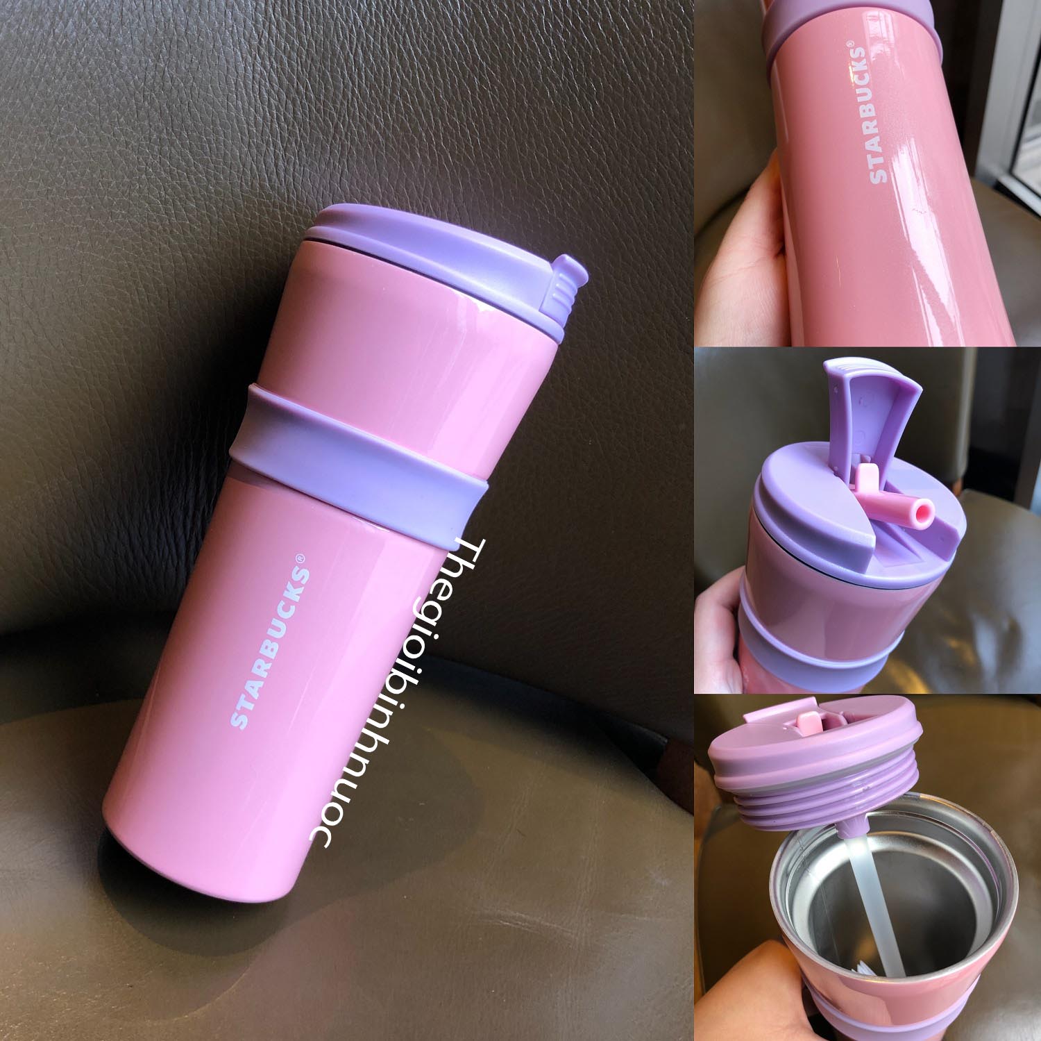 Bình Giữ Nhiệt Starbucks Nắp Bật 473ML B446