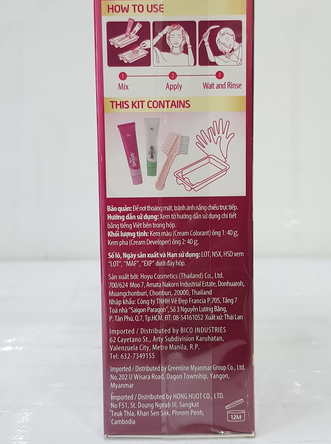 Thuốc Nhuộm Tóc Phủ Bạc Bigen Speedy Color Cream