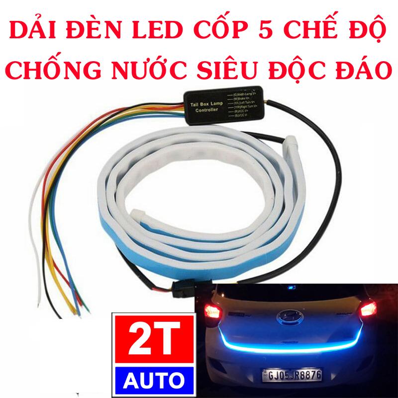 Dải đèn led cốp chống nước gắn đuôi xe hơi siêu sang trọng- Đa sắc với nhiều chế độ nháy.
