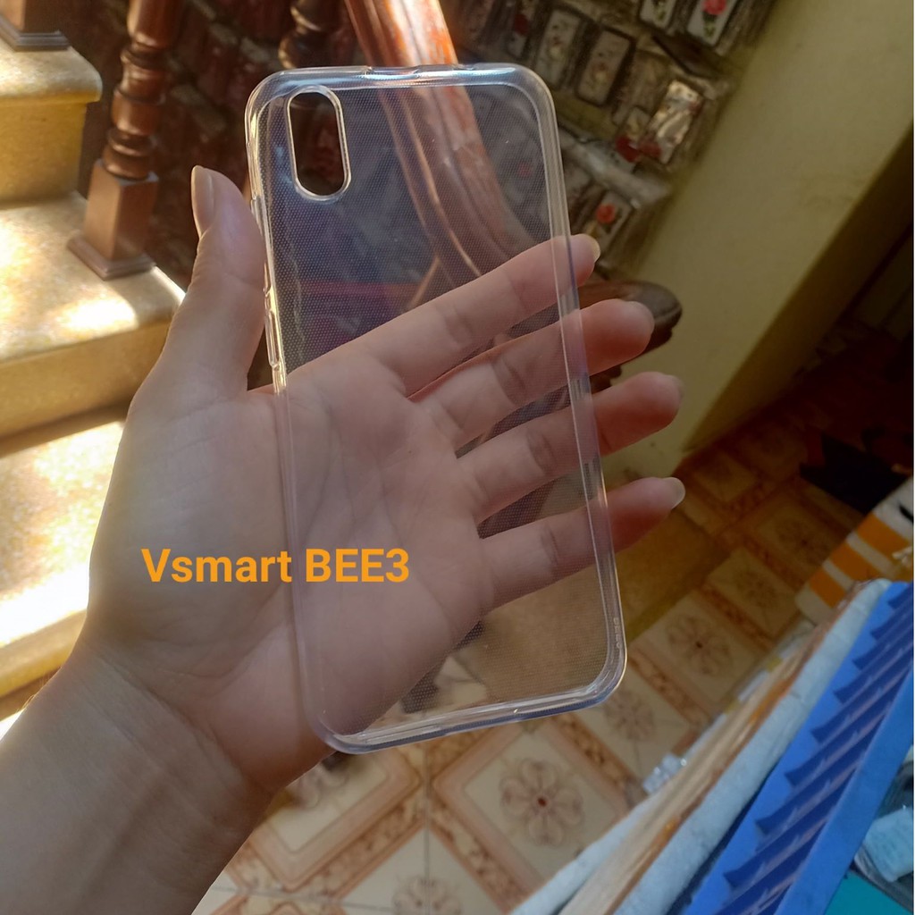 Ốp lưng Vsmart Bee Bee 3 Silicon trong suốt