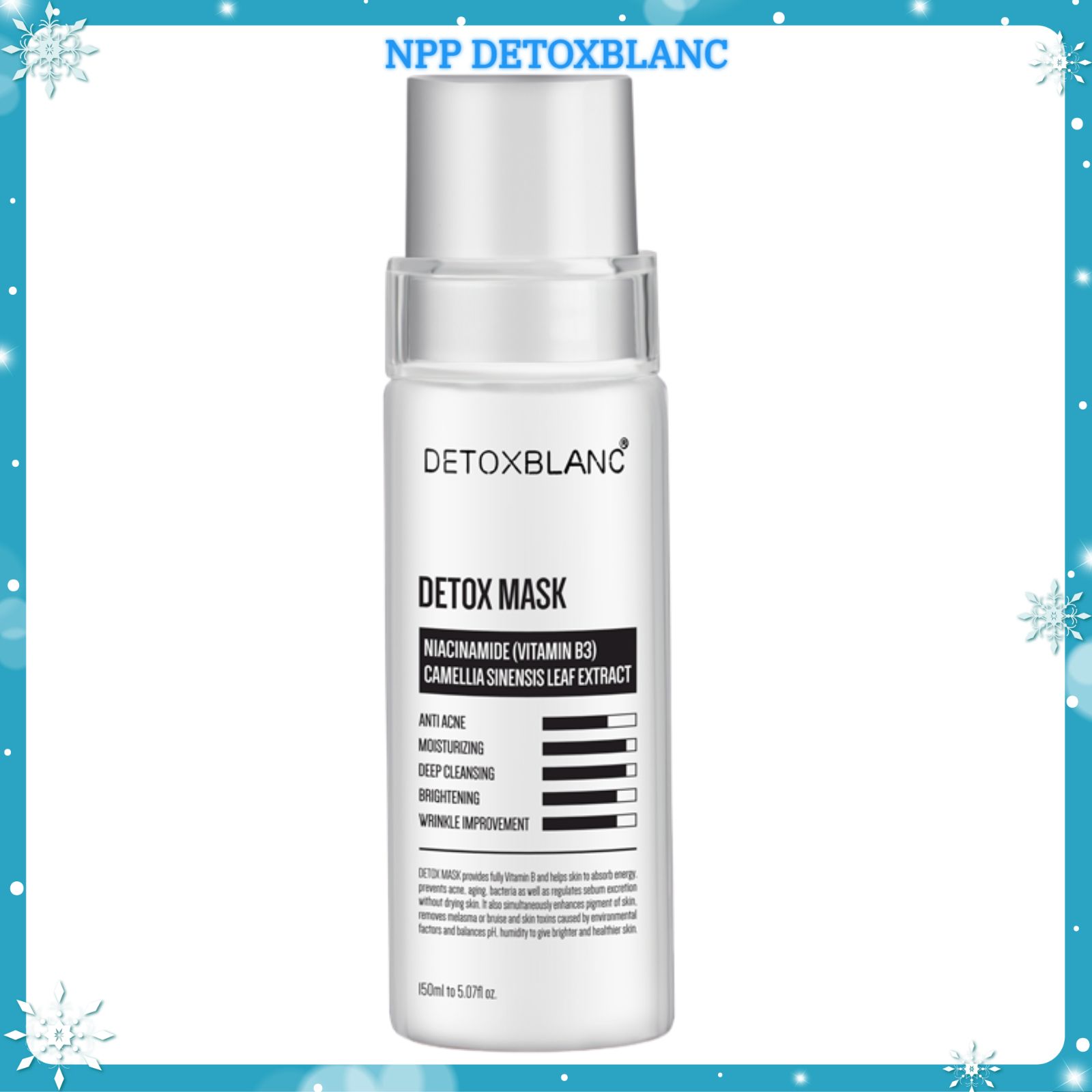 Mặt Nạ Thải Độc Detox Blanc - Detox Mask