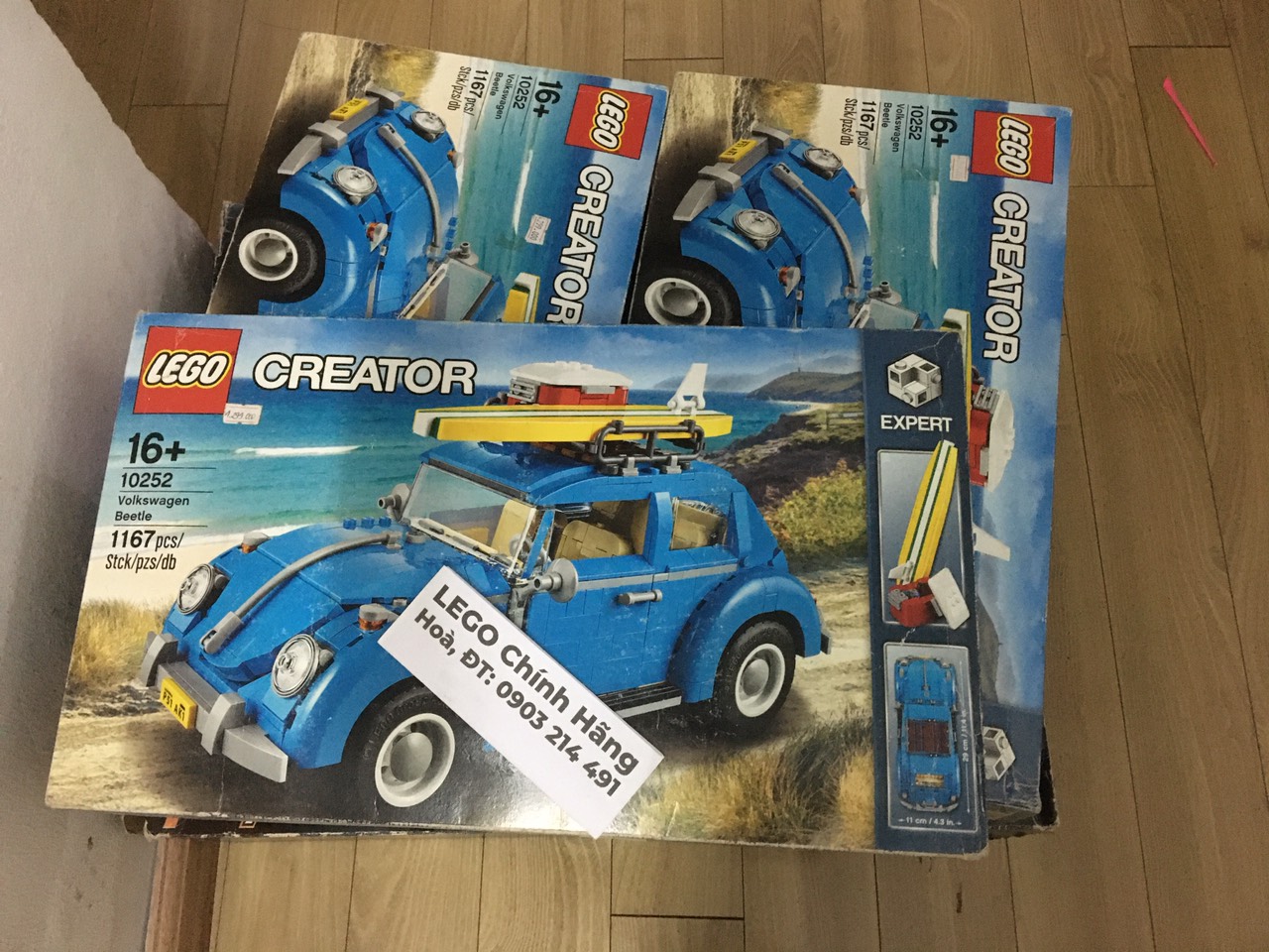 LEGO Creator Expert 10252 Volkswagen Beetle (1167 Pieces) (Genuine LEGO)