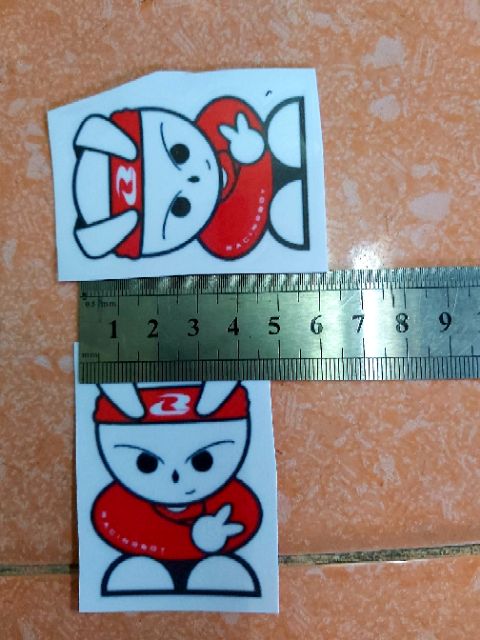 Combo 2 Tem Sticker RCB Chào Tem Mới Dán Xe Giá Rẻ