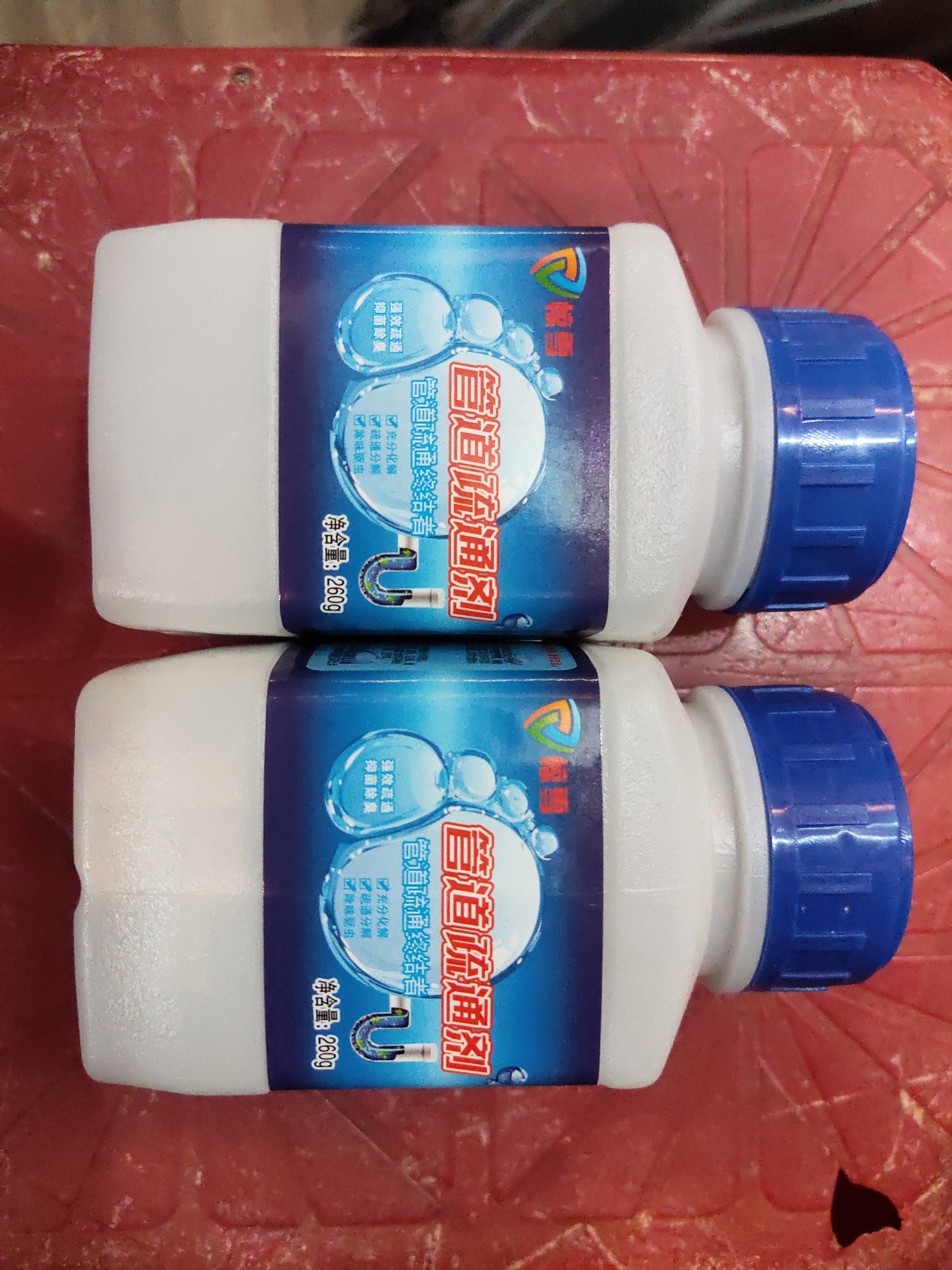 [Hoàn Tiền 10%] Combo 5 hộp bột thông cống cực mạnh bột thông bồn cầu bồn rửa mặt tẩy sàn bếp nhà vệ sinh