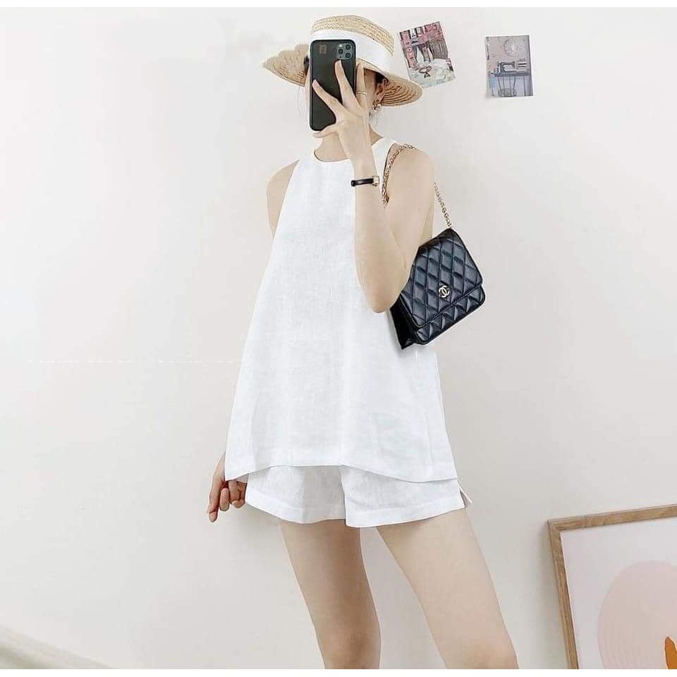 Rập giấy mã 1334 bộ áo quần short lưng thun