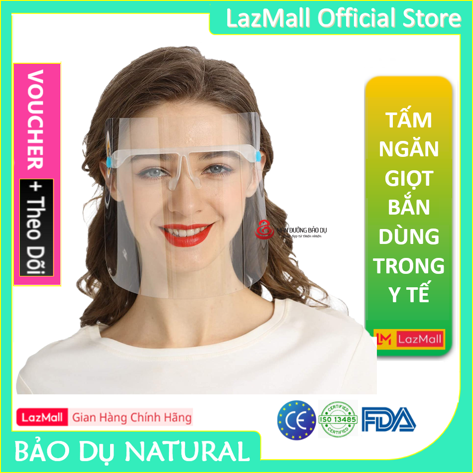 [DEAL HOT] Combo 10 Chiếc Kính Chắn Ngăn Giọt Bắn Face Shield Dạng Kính Đeo Bảo Hộ Ngăn Ngừa Văng Bắn Phòng Chống Dịch Hiệu Quả Tối Ưu Tiêu Chuẩn CE FDA - Hàng Chính Hãng