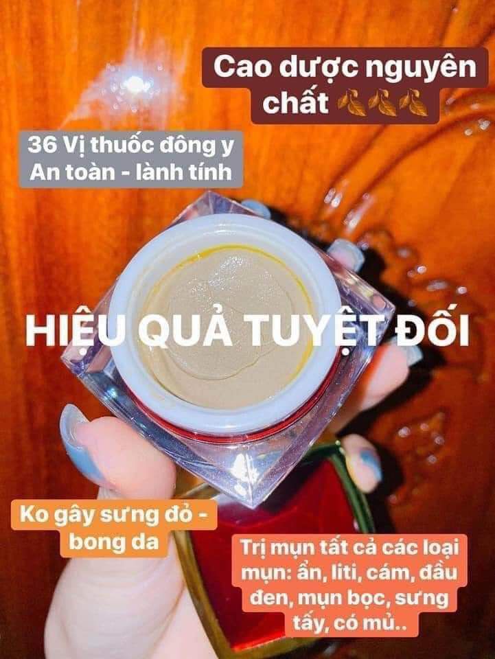 [HCM]CAO MỤN SÂM ĐỎ ( HỦ LỚN 15G)