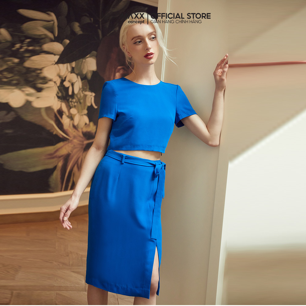 N & M set shirt and skirt sawn laps fashion female 2205023