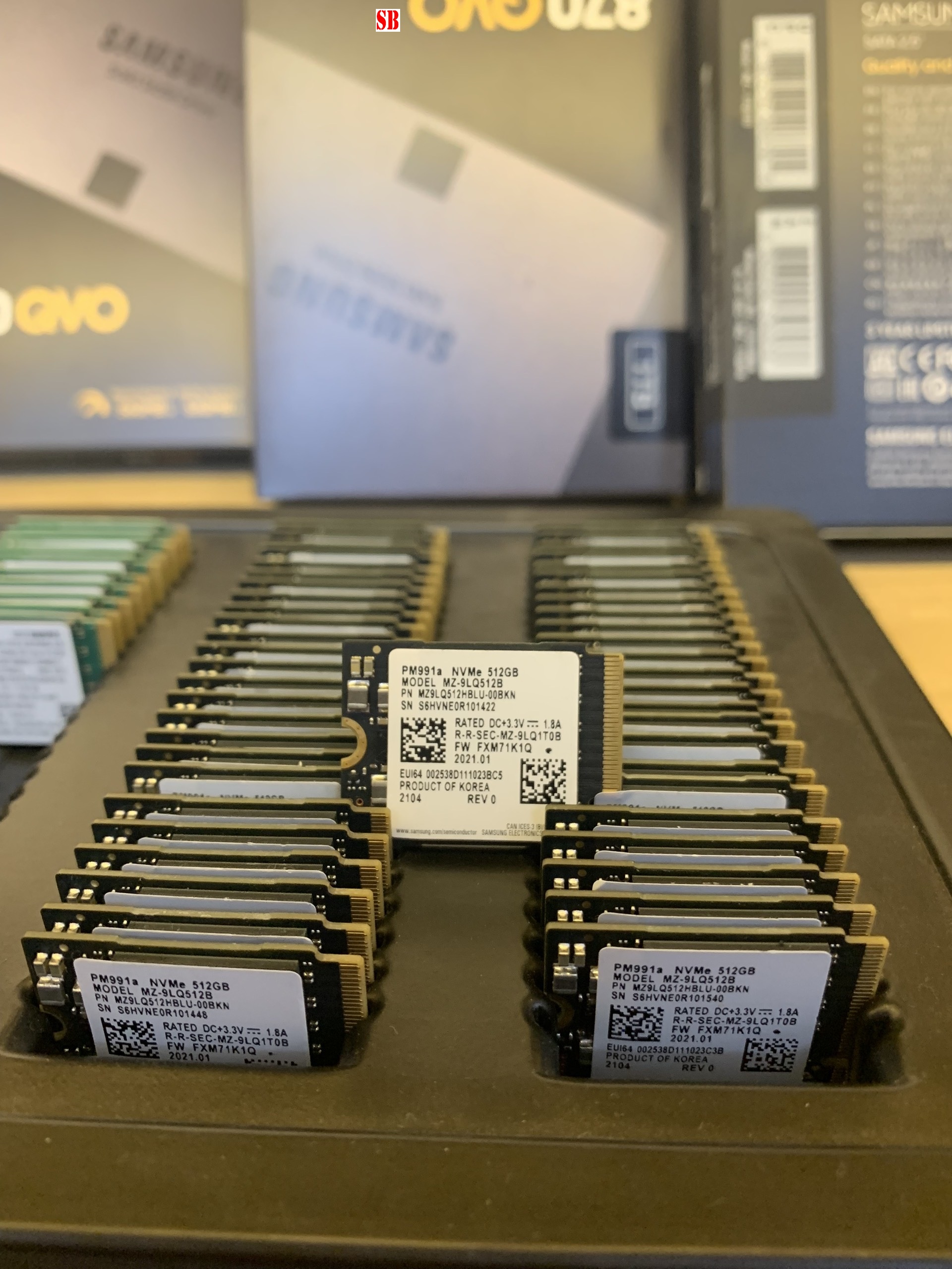 Ổ cứng SSD Samsung M2 2230 PM991a 512GB / 1TB - SSD lắp Surface