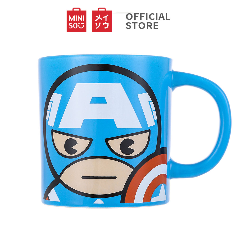 Ly sứ MARVEL cartoon 400ml Miniso Ceramic Mug 