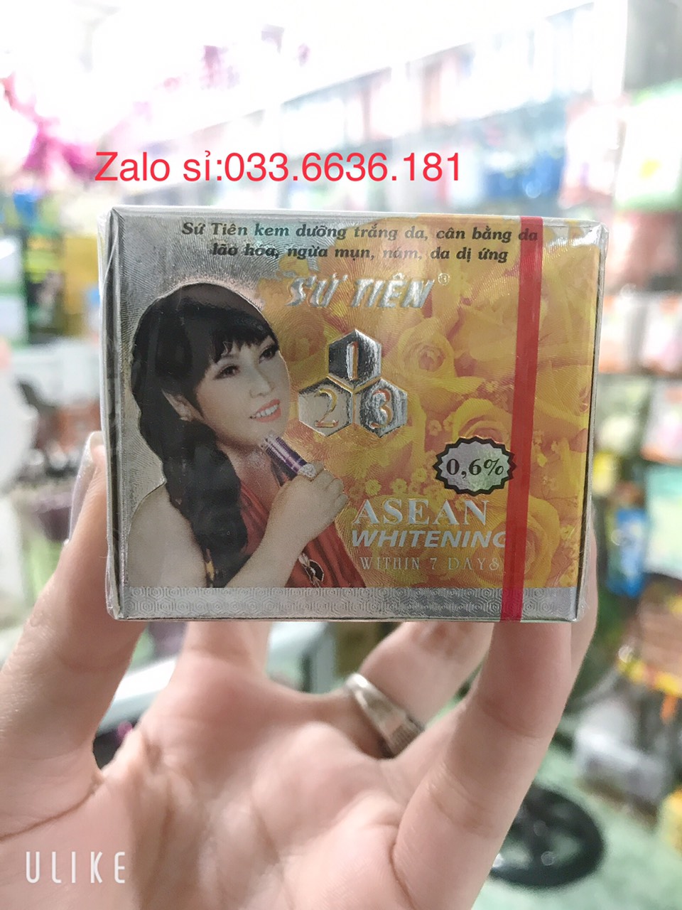 Kem sứ tiên trắng hủ 8g