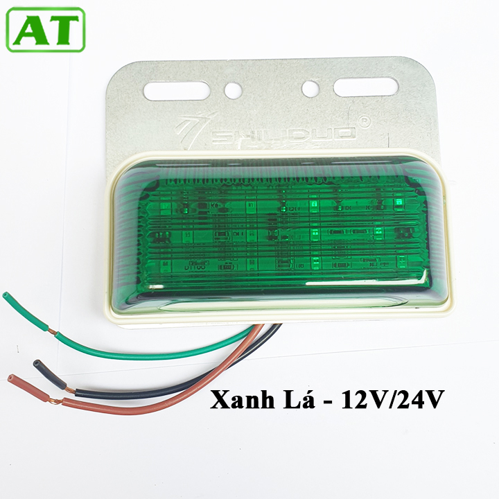 Đèn Led Sườn Xe Tải 12V 24V Có Soi Lốp 5 Màu Tùy Chọn