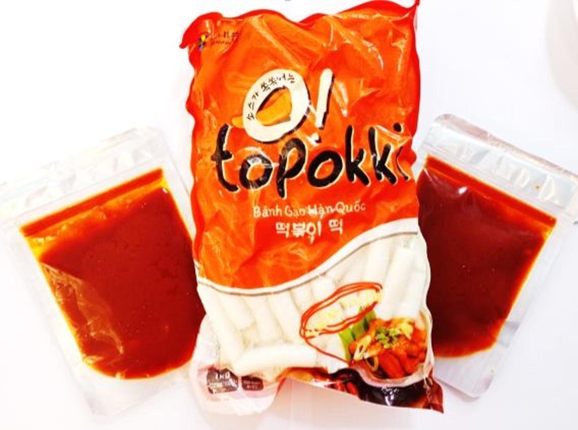 Combo 500g bánh gạo truyền thống kèm 100g nước sốt Hàn Quốc_minhnhatfood