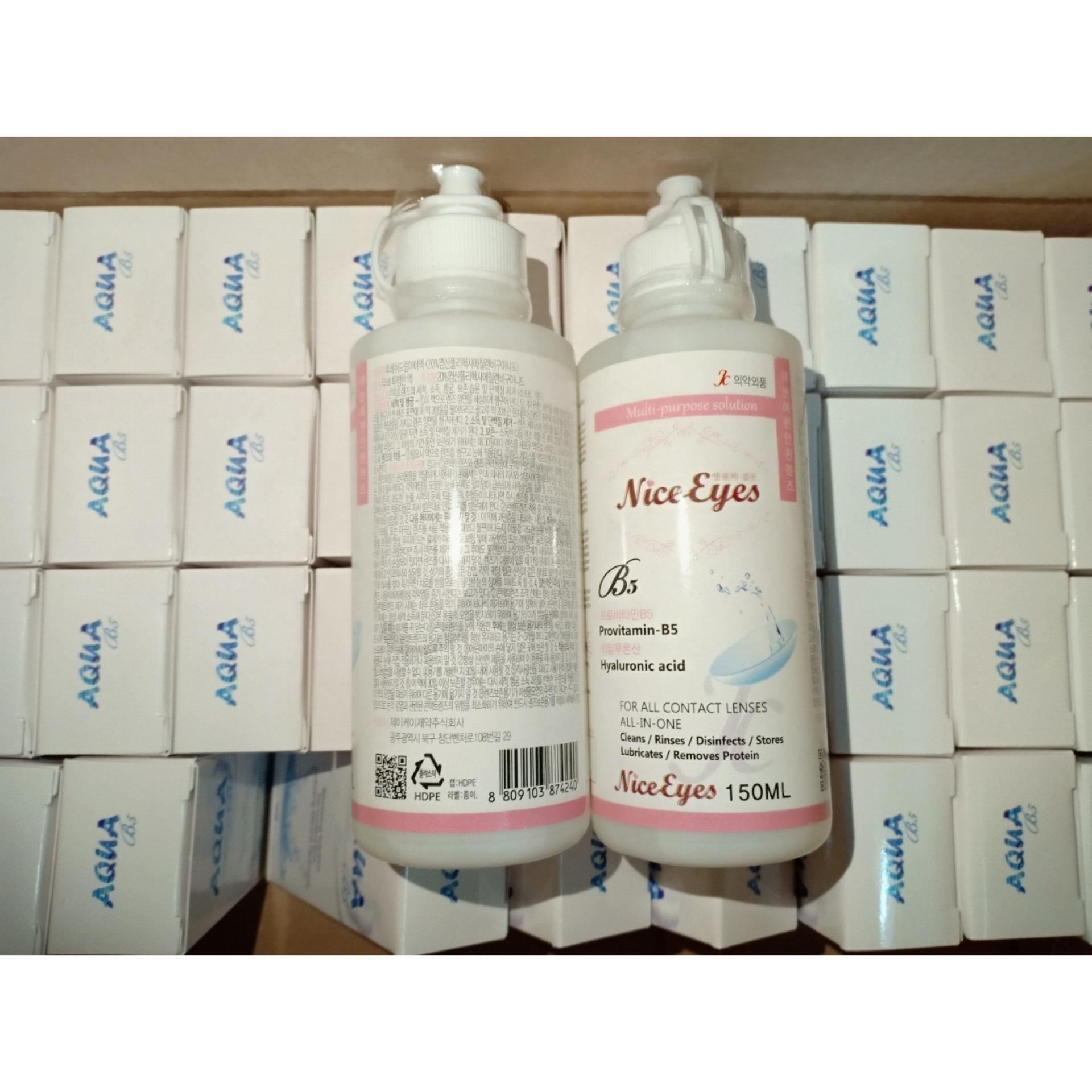 Contact lens solution NICE EYES 150ml ( 1 bottles )