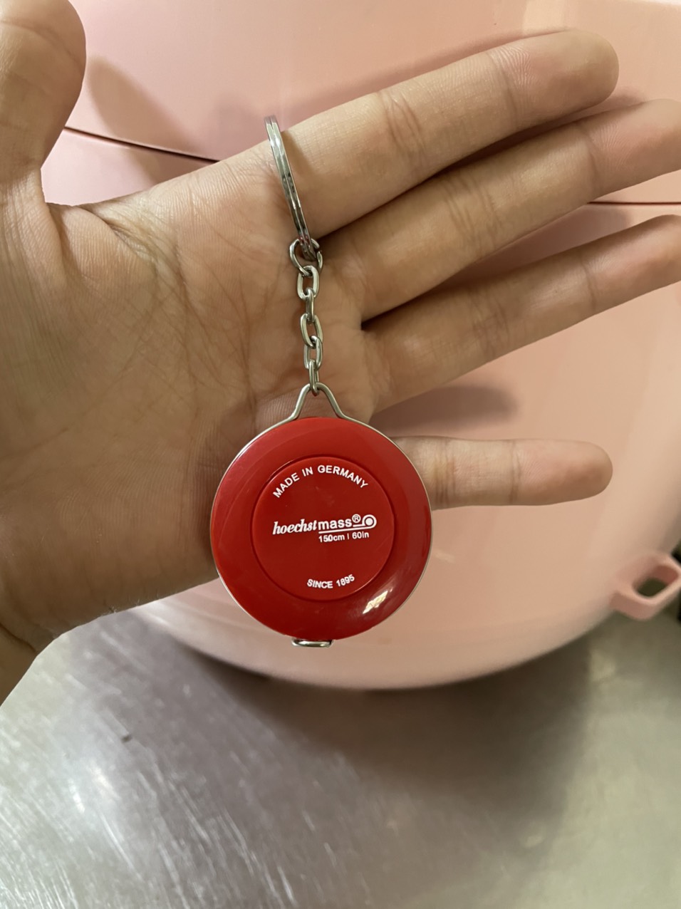 Thước cuộn móc khoá