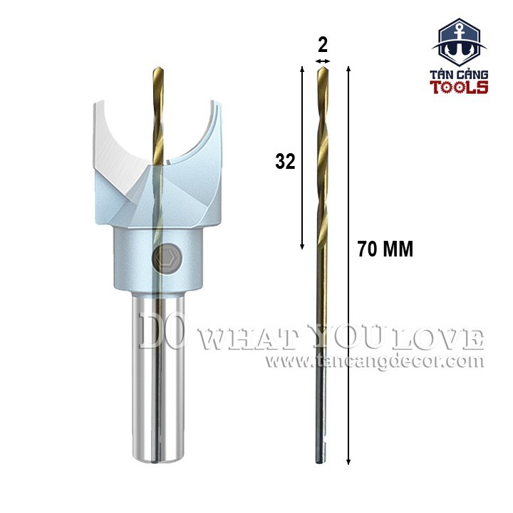 Mũi 2mm Sơ Cua Cho Mũi Tiện Hạt Tròn Tideway