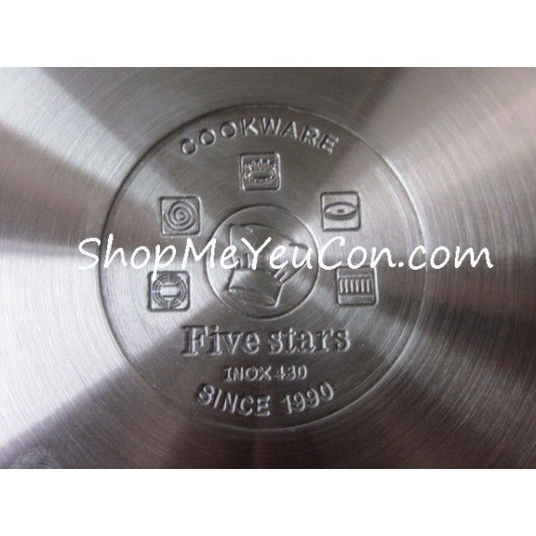 Chảo Chống Dính Five Star 3 Đáy Bếp Từ