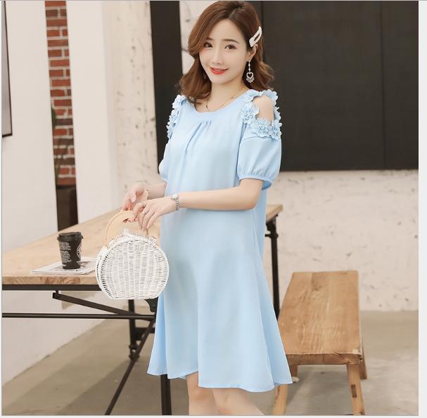 [HCM]ĐẦM BẦU VÁY BẦU CÔNG SỞ KẾT HOA TAY