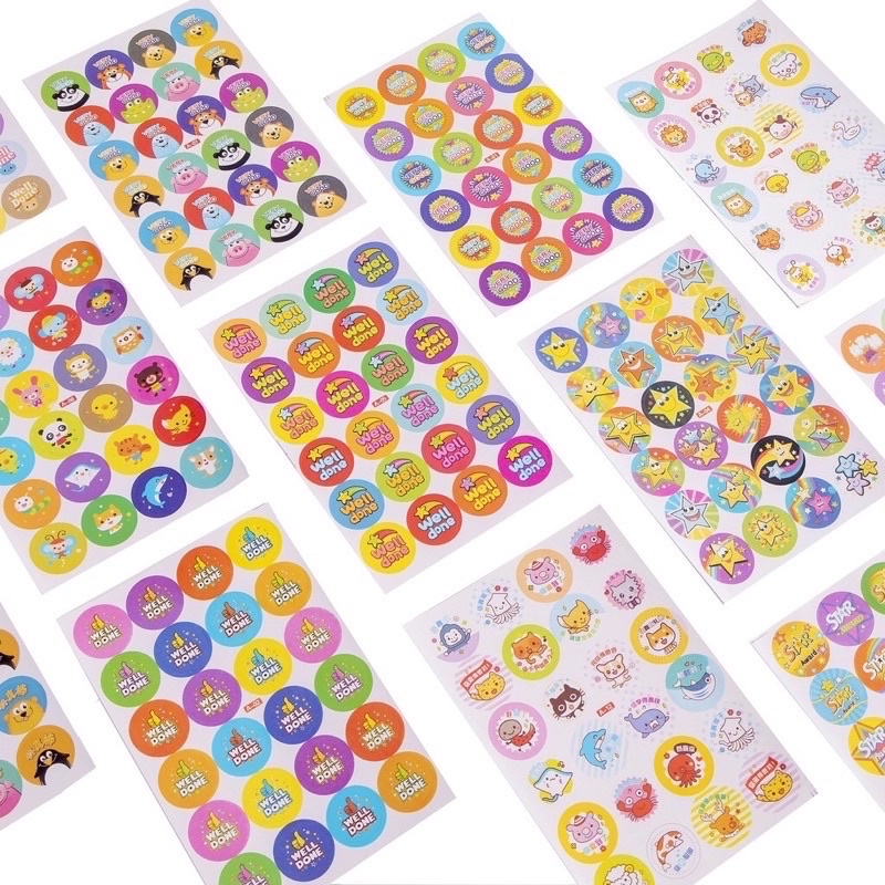 Quà tặng Bộ Sticker 24 miếng ngẫu nhiên