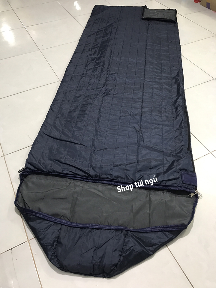 (LOẠI XỊN)Túi ngủ văn phòng,du lịch chần bông 3 lớp CAO CẤP