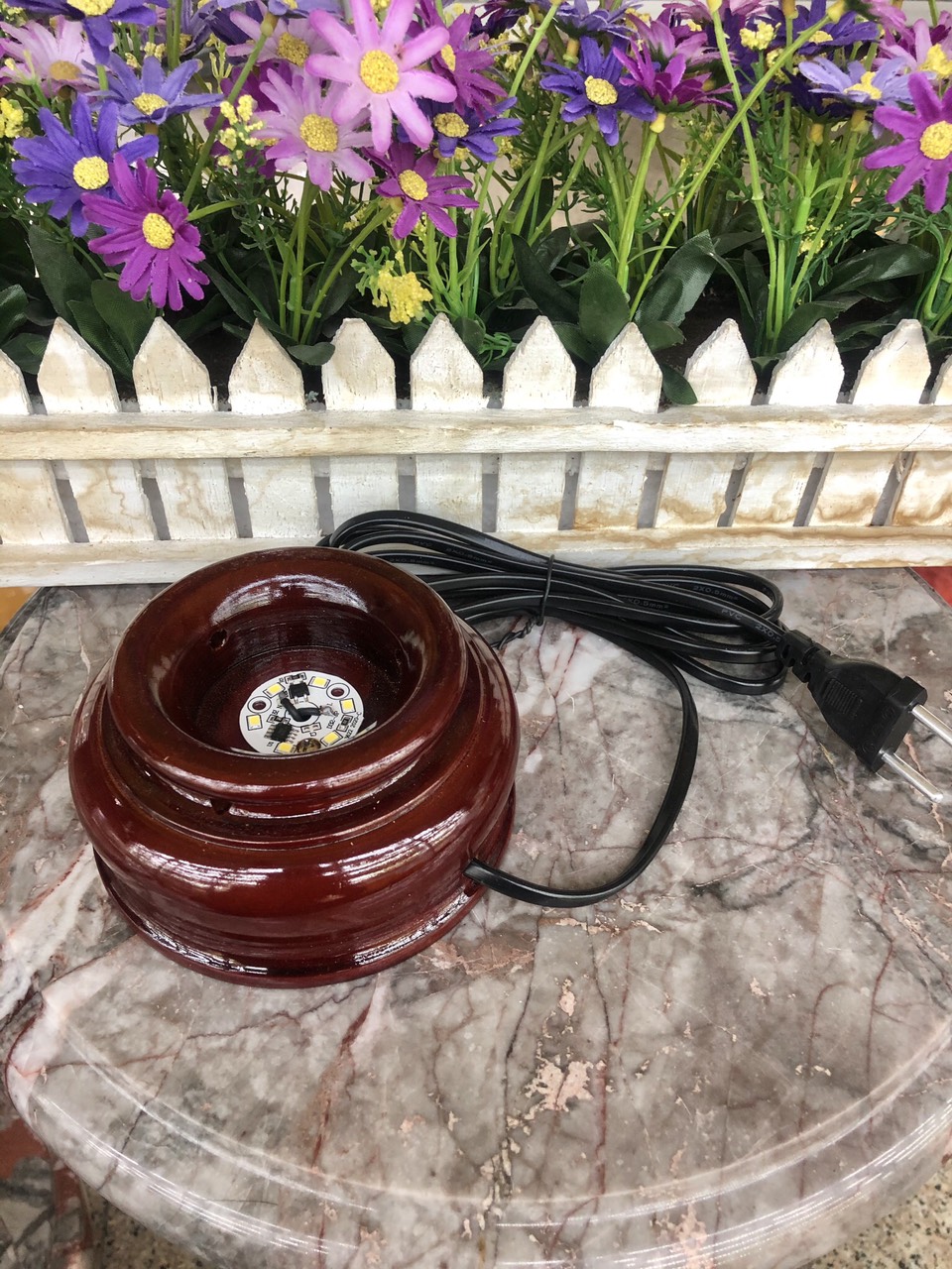 Quả cầu phong thủy đá thạch anh đen - Đường kính 5 cm