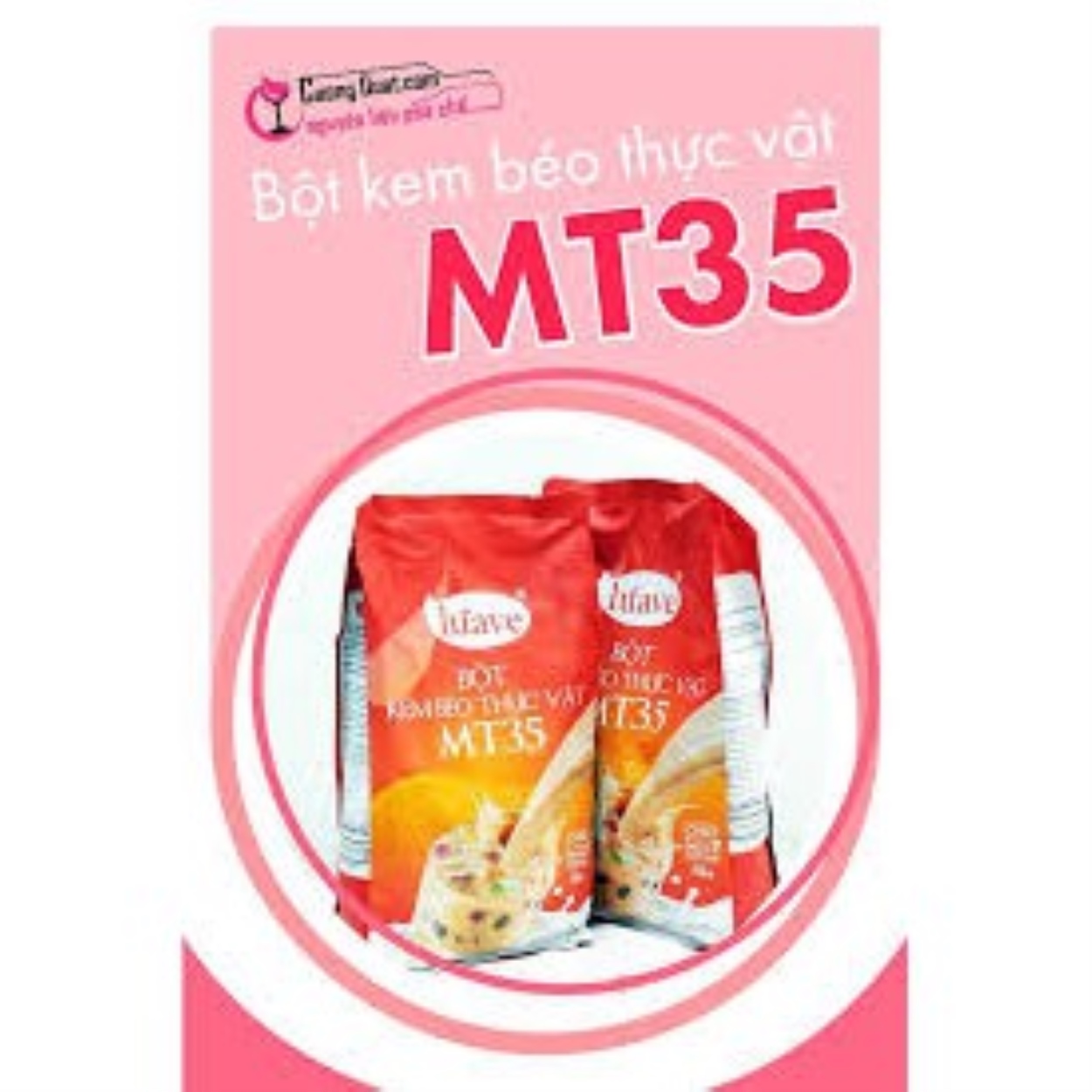 FREESHIP/BỘT KEM BÉO THỰC VẬT MT35 (LÚAVE)/ UỐNG LÀ MÊ