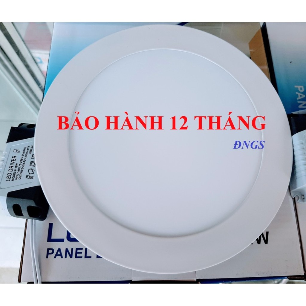 [HOT] Đèn led âm trần tròn Panel Light siêu mỏng 12W - 9W - 6W trắng / vàng (BH 12 tháng)