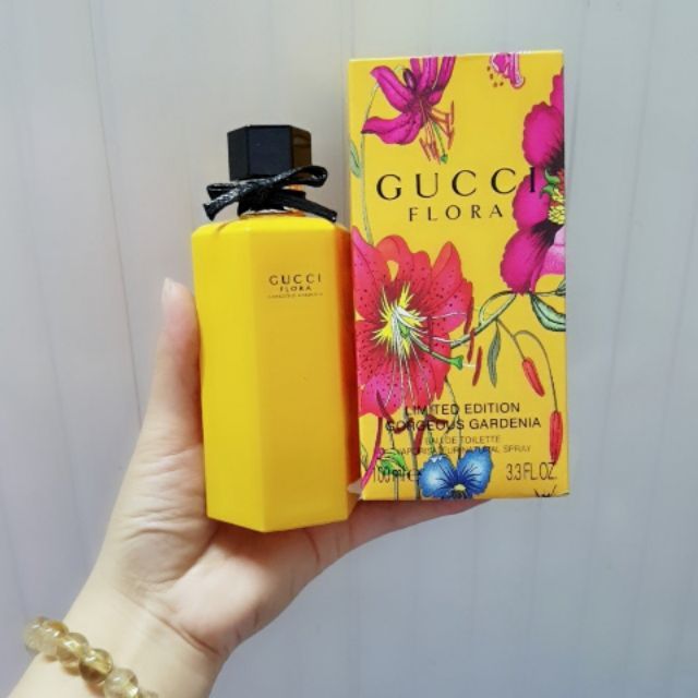 [HCM]NƯỚC HOA GUCI FLORA vàng