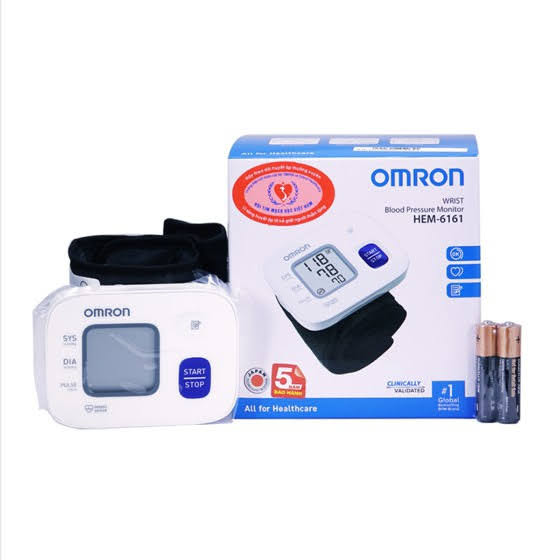 Máy đo huyết áp cổ tay Omron HEM - 6181
